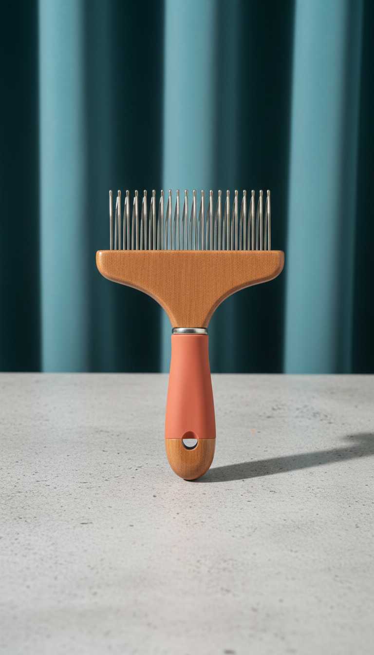 Fur Detangling Comb For Cats And Dogs in a new setting